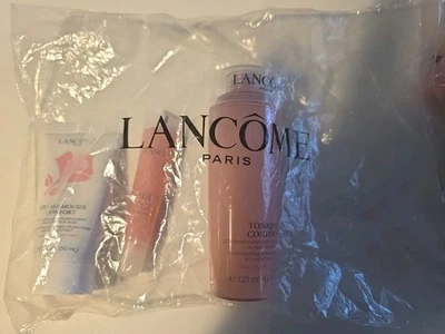 Lancome Lot 3 New In Bag Cleansing Foam Juicy Tubes Toner Facial Skincare Gloss - Image 1 of 4
