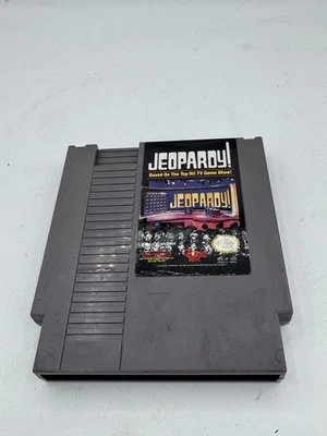 Jeopardy! (Nintendo Entertainment System, 1988) Genuine Authentic NES Tested  - Image 1 of 2