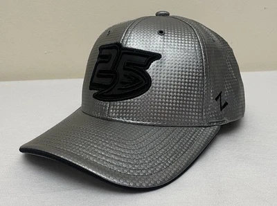 Anaheim Ducks Zephyr Mens Platinum Snapback Adjustable Silver Hat - Image 1 of 4