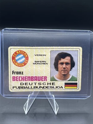 Franz Beckenbauer Karte Kein Topps Kein Panini - Bild 1 von 2