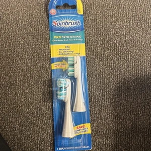 Cabezales de cepillo de repuesto para blanqueamiento ARM & HAMMER Spinbrush Pro ~ Paquete de 2 ~ Suave Nuevo en caja - Imagen 1 de 5