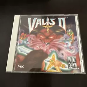 NEC TurboGrafx 16 Duo CD - Valis II - Complete In Case -mint - Rare! - Picture 1 of 7