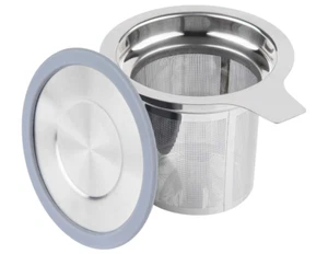 Extra Fine Mesh Tea Infuser/ Strainer for Loose Tea, Stainless Steel Tea Steeper - Picture 1 of 12