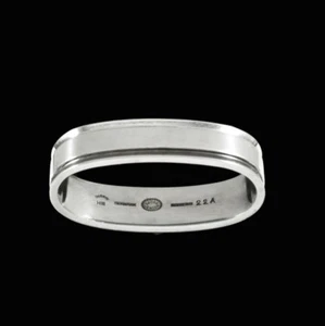 Georg Jensen. Sterling Silver Pyramid Napkin Ring #22A - Harald Nielsen - Picture 1 of 1
