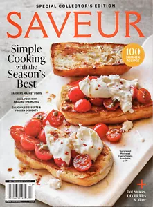 SAVEUR Magazine 100 Summer Recipes 2022 Special Collector's Edition - Foto 1 di 3