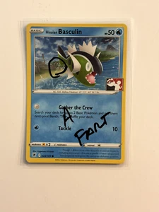FART SWIRL Hisuian Basculin Cosmos Holo Pokemon Prize Pack Card NM 068/195 A - Picture 1 of 2