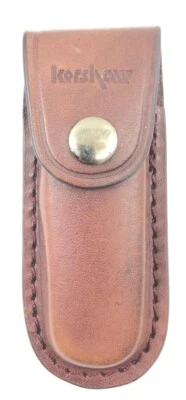 Фирменный складной карманный нож Kershaw коричневые кожаные ножны для 1310 2018-LX - Изображение 1 из 4