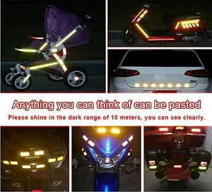 Silver Vehicle Van S-Lite Hi-Intensity Prismatic Reflective Self Adhesive Vinyl - Picture 1 of 5