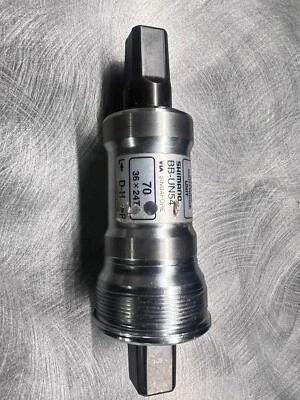 Shimano BB-UN54 Bottom Bracket Italian Thread 115mm Spindle 70mm Shell NOS - Image 1 of 3