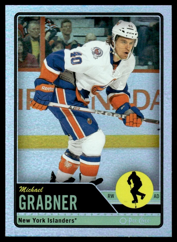 2012-13 O-Pee-Chee RAINBOW FOIL  Michael Grabner New York Islanders #24 - Image 1 of 2