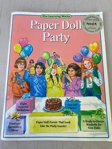 Paper Doll Party The Learning Works 1996 New Book - Picture 1 of 3