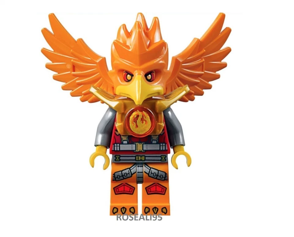 LEGO Legend of Chima Orange Phoenix Frax Minifigure Fire Chi NEW  - Image 1 of 1
