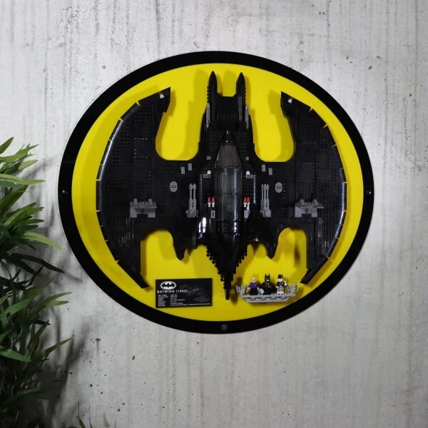 FIGUWORLD BatwingHolder die Halterung für dein LEGO® Batwing Modell Set 76161 Gelb
