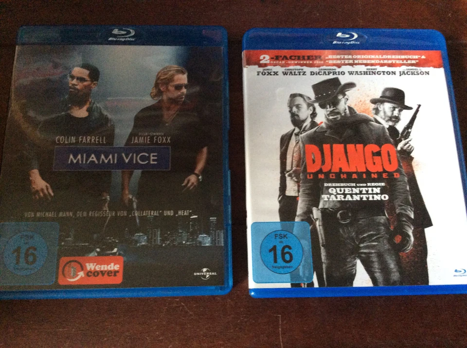 Jamie Foxx [2 Blu Ray] Django Unchained + Miami Vice - Bild 1 von 1