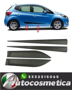 Türleisten Türbänder 3D Kunststoff Schwarz für Hyundai ix20 HB 2010+ - Bild 1 von 5