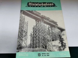 Miniaturbahnen Miba Verlag Nummer 13, 1965 - Bild 1 von 3