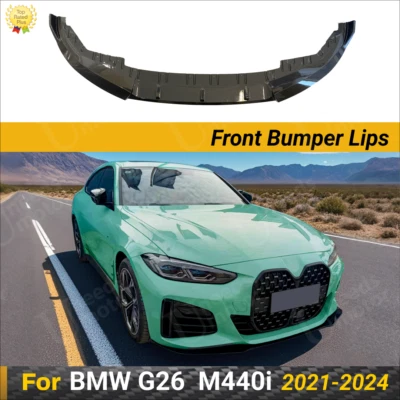 Alerón labio inferior del parachoques delantero para BMW i4 430i M440i G26 GranCoupe 2022-2024 Foto 1 de 4