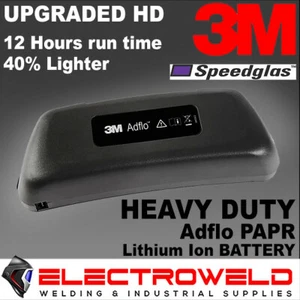 3M Speedglas Heavy Duty Battery for Welding Helmet ADFLO PAPR, Li-ion - 837631 - Picture 1 of 5