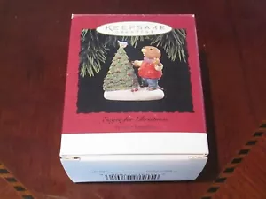 Hallmark Keepsake 1994 Desideroso di Natale castoro ornamento natalizio - Foto 1 di 1