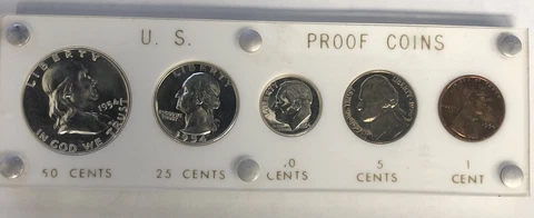 1954 US Proof Set #6 Cover
