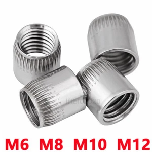 M6 M8 M10 M12 Stainless Steel Tapered Cone Nuts Conical Cap Female Thread A2 304 - Picture 1 of 4