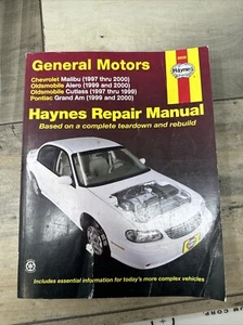 HAYNES Repair Manual 38026 General Motors Chevrolet Oldsmobile Malibu Grand Am  - Bild 1 von 5