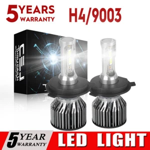 9003 H4 CSP LED Headlight Bulbs 10000W 1000000LM Hi/Lo Beam Combo Bright White - Bild 1 von 11