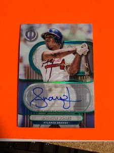 2024 TOPPS TRIBUTE ANDRUW JONES AUTOGRAPH BRAVES 61/99 ~ #TA-AJ CERTIFIED - Picture 1 of 1
