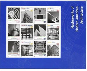 US #3910 Full Mint Sheet - Modern Architecture Commemorative Issue- 37 cent MNH - Picture 1 of 1