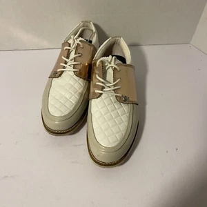 GFORE WOMEN'S ROSE GOLD QUILTED GALLIVANTER Size 6.5 Used Once - Picture 1 of 10