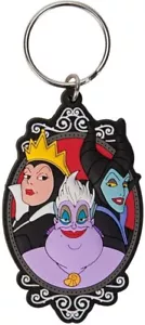 New! Disney Villians Group PVC Keyring, 3" - Picture 1 of 1