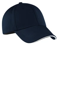Nike 333115 Dri-FIT Mesh Swoosh Flex Sandwich Cap Navy Size M/L - Picture 1 of 4