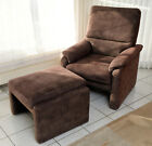 Relax - Sessel mit Funktions - Hocker - braun