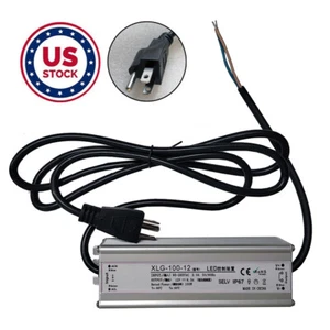 60W-400W Power Supply AC110V to DC12V LED Driver Transformer Adapter Waterproof - Picture 1 of 37