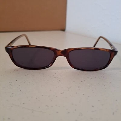 Giorgio Armani Sunglasses 2003 302 Tortoise Oval Frames Gray Lens Italy P-27 - Image 1 of 4