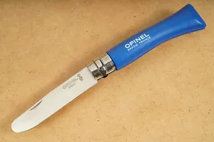 Opinel Kindermesser Taschenmesser Schnitzmesser abgerundeter Klinge blau O60 - Bild 1 von 8