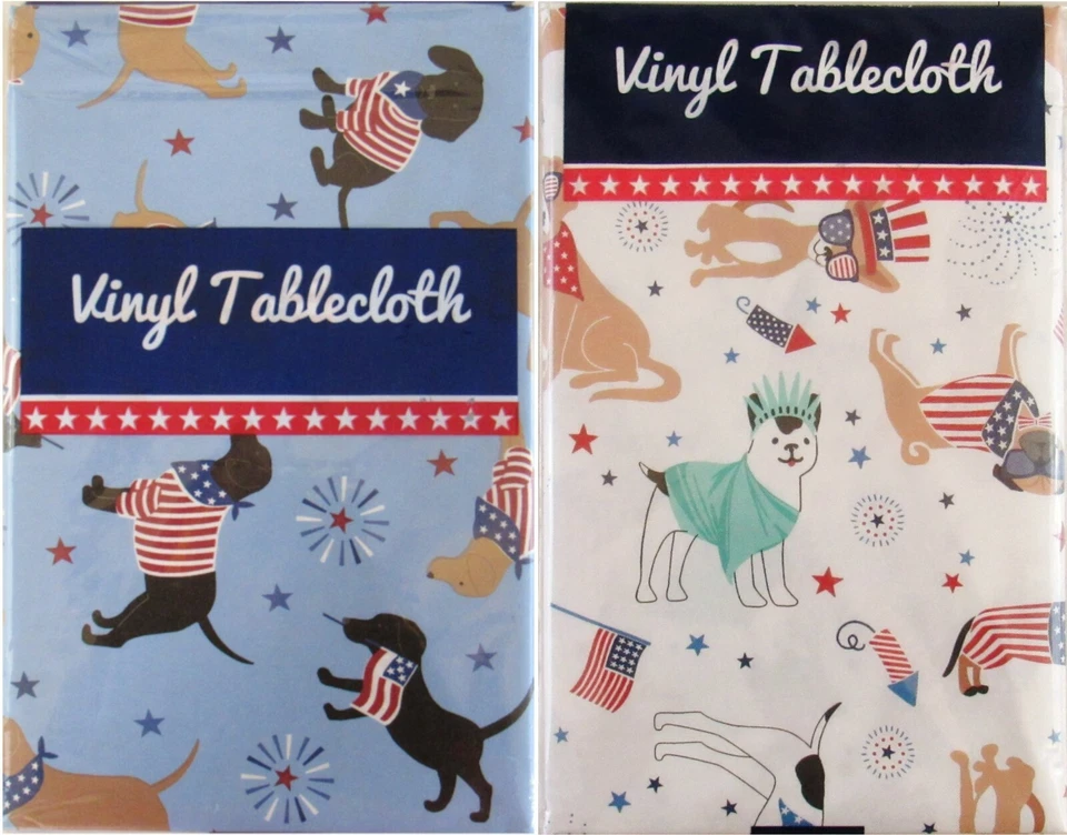 Patriotic Pooches - Dogs, Flags and Fireworks Various Colors/Sizes - Image 1 of 1