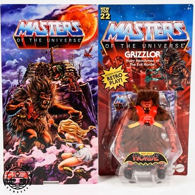 GRIZZLOR Masters Of The Universe Origins EXCLUSIVE MotU NEU & OVP TOP ZUSTAND