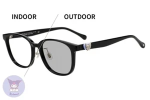 Zoff Sanrio Kuromi Eyeglass Non-prescription ZN241G41-14E1 Photochromic Lenses - Picture 1 of 7