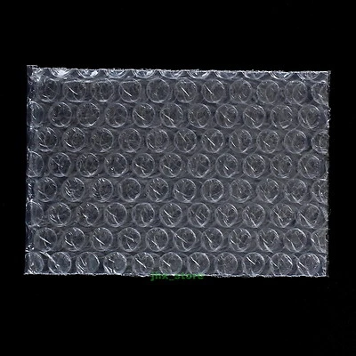 105 PCS Small Size 2.5" x 3"_65 x 75mm Clear Bubble Bags Plastic Packing Pouches - Image 1 of 4
