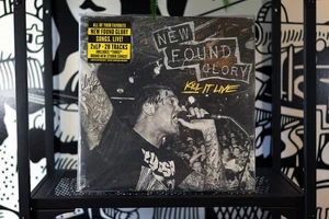 New Found Glory Kill It Live Yellow Vinyl SIGNED 2xLP Record RARE /300 OOP - Picture 1 of 4
