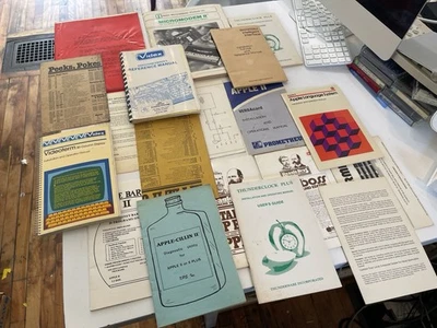 Apple II Manual Lot: Beagle Bros, Videx, Thunderclock, Etc - Image 1 of 4