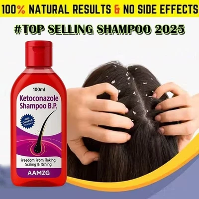 Keto Anti-Dandruff Shampoo, Cleans & Controls Fresh Scent 3.4oz New - Image 1 of 4