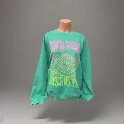 Victoria’s Secret ROSA Sudadera Grande L Verde Foto 1 de 3