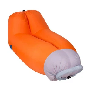 Summer Outdoor Inflatable Lounger Seat Air Mattress Lounge Chair Sofa with - Picture 1 of 1
