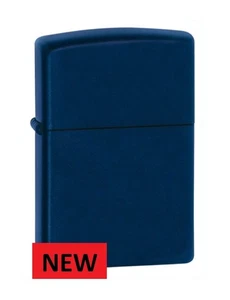 ENCENDEDOR ZIPPO AZUL MARINO MATE REINO UNIDO. ENVÍO... - Imagen 1 de 3