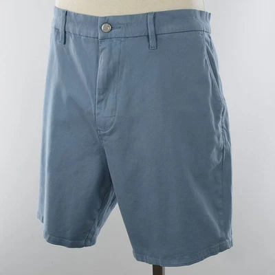 JOE'S Mens Windward Blue BRIXTON Flat Front Brushed Cotton Stretch Shorts 36 NWT - Image 1 of 2