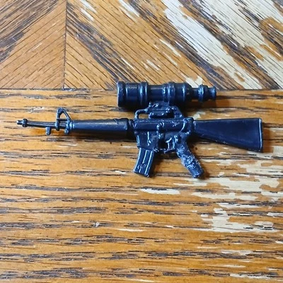 VTG 1985  GI JOE ARAH  FROSTBITE RIFLE GUN WEAPON ORIGINAL HASBRO IFC READ - Image 1 of 4