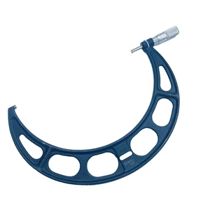 Starrett T436XFL-11 Outside Micrometer, 10-11" Range, Carbide, .0001" Graduation - Picture 1 of 9