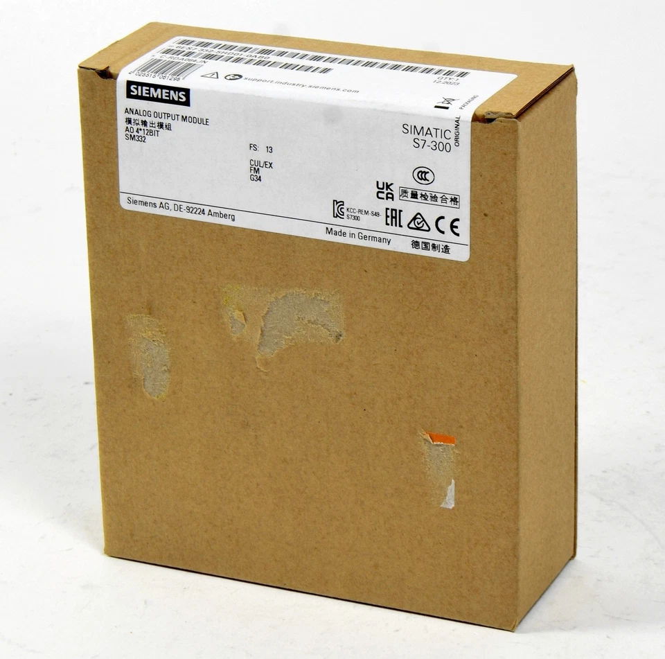 Siemens Simatic S7 Analog OUT,6ES7 332-5HD01-0AB0,6ES7332-5HD01-0AB0,FS:13 - Bild 1 von 1